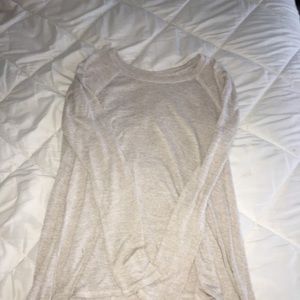 Light cream, Long sleeve shirt •open to offers